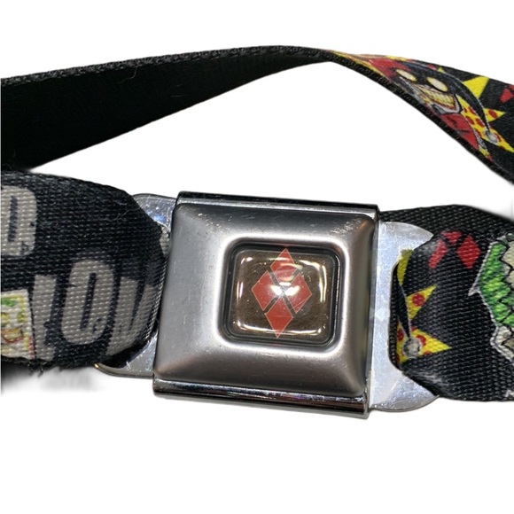 Buckle Down Harley Quinn Joker Suicide Squad Mad Love Belt - Picture 2 of 5